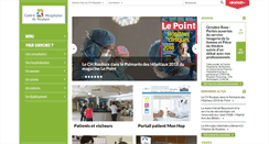 Desktop Screenshot of ch-roubaix.fr